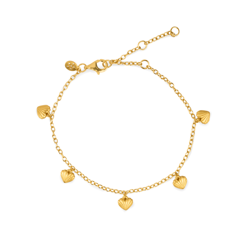Just Love Forgyldt ølv Armbånd Fra Bybiehl 2 4503 - By Biehl Armbånd  - 1255550423017
