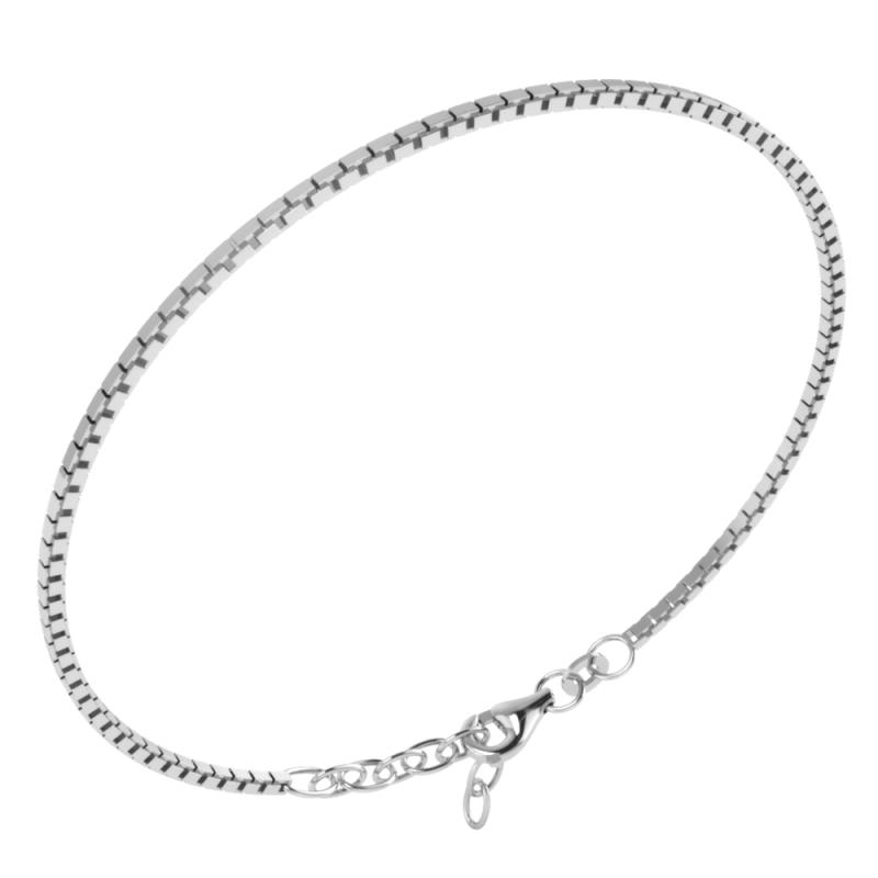 Elegant Sølv Armbånd med Venezia Mønster – Gaveidé til Alle