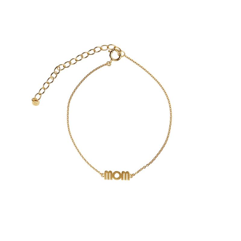 Stinewow Mom Forgyldt Sølv Armbånd - Stærk Stil!