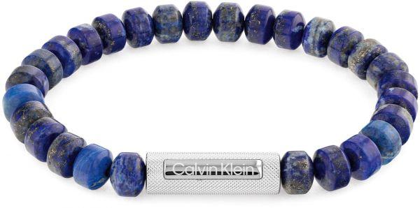 Calvin Klein Embody Bracelet Rustfri Stå Herrearmbånd Med Blå Sten - Calvin Klein Armbånd  - 7613272501729