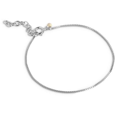 Elegant Emalje Kædearmbånd i Sterling Sølv - Must-Have!