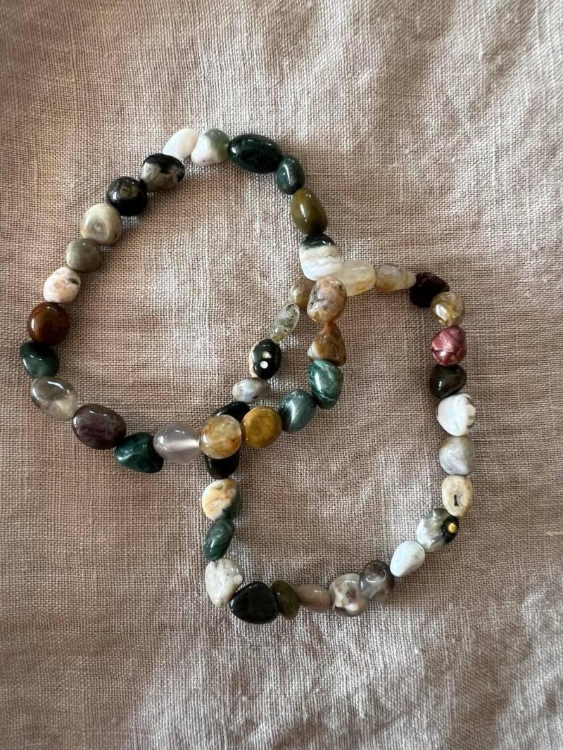 Small Spirit Earth Armbånd 2-Pak - Elegant Jaspis Smykker