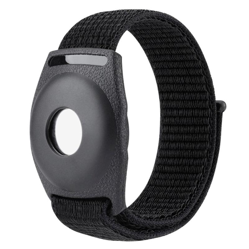 Airtag Stof Børnerem Sort - Incover Armbånd