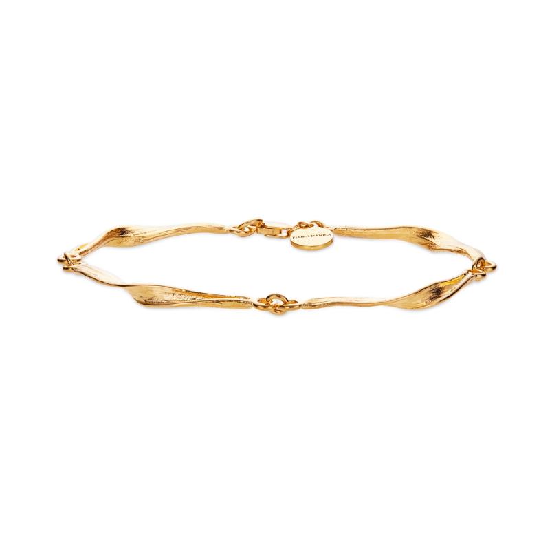 Flora Danica Græ Armbånd 22 Karat Guldbelagt ølv Brsh - Flora Danica Armbånd  - 1233690223940