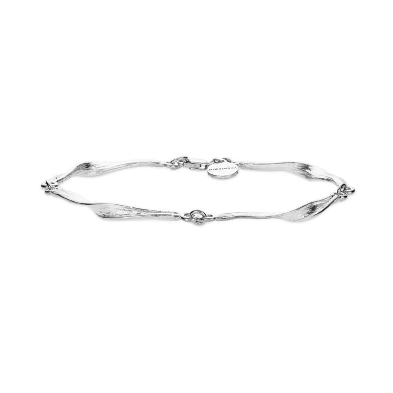 Flora Danica Græs Armbånd i Sterling Sølv - Naturens Skønhed