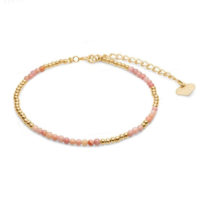 Blossom Copenhagen Forgyldt ølv Armbånd Med Aventurin - Blossom Armbånd  - 1255550321368