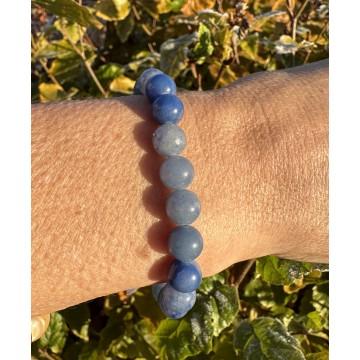 Blå Kvarts Armbånd - Styrk Selvsikkerhed og Tillid