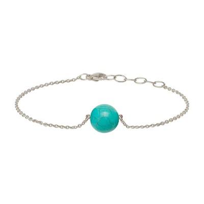 Heiring Sterling Sølv Armbånd med Turkis - Unik Stil