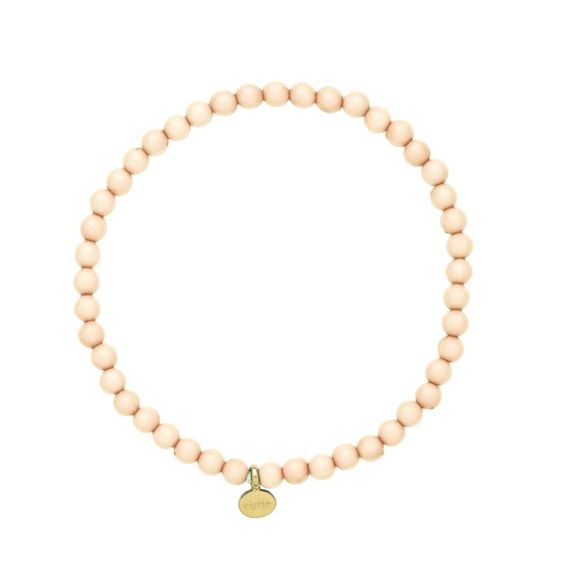 Poppy Chunky Armbånd i Beige – Elegant og Funky Design