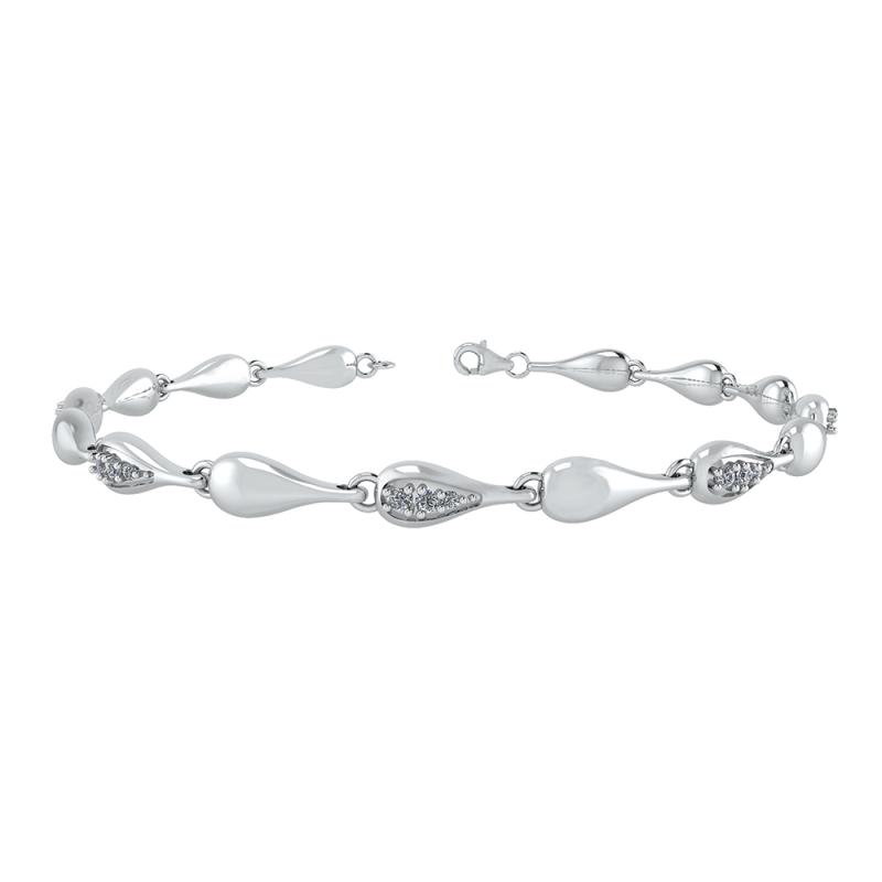 Elegant Armbånd i Sterling Sølv - Dml0166s