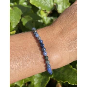 Dumortierite Blå Krystal Armbånd – Styrk Din Tålmodighed
