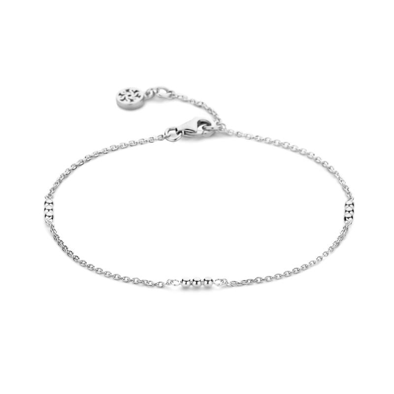 Elegant 14 Karat Hvidguld Armbånd fra Spirit Icons