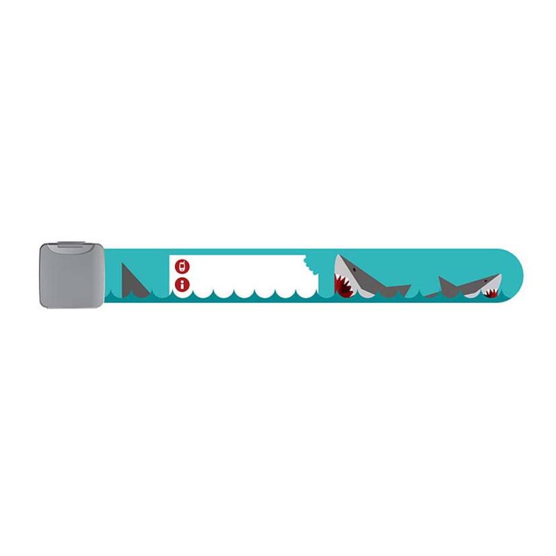 Infoband Navnearmbånd til Børn - Haj Design