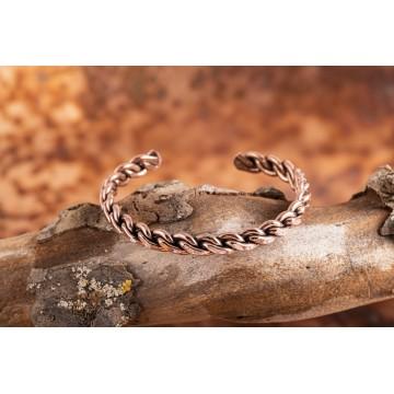 Kobber Armbånd Flettet Kobber Armbånd Godkarmashop - Berk Armbånd