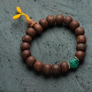 Mala Armbånd med Bodhitræ og Tyrkis - Godkarmashop
