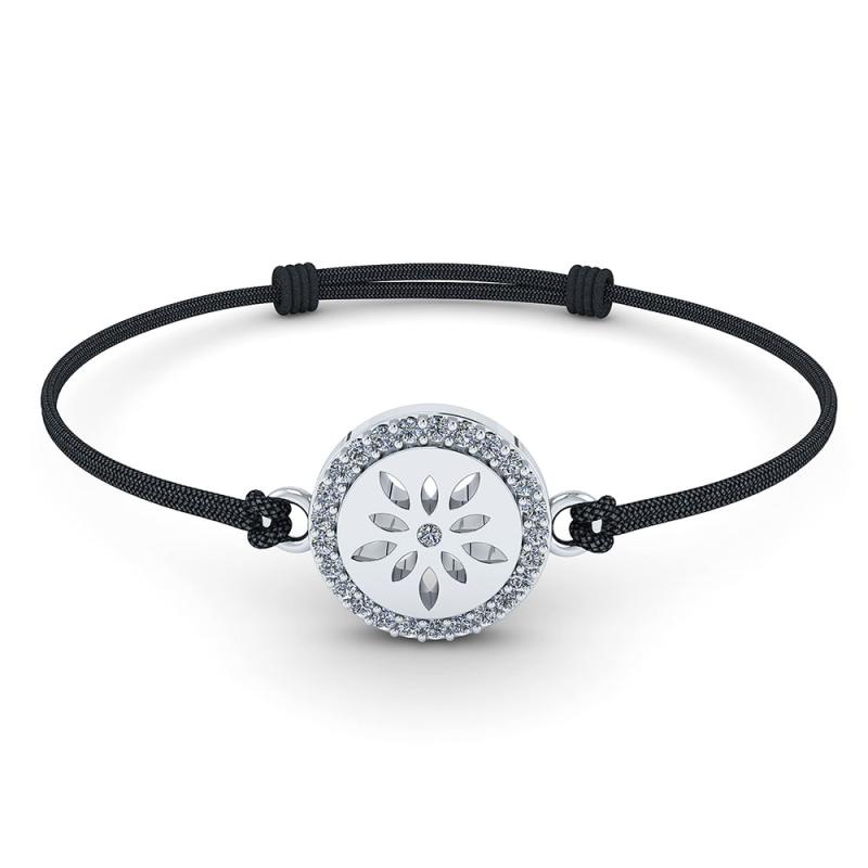 Blomst Armbånd med Ølvvedhæng - Unikt Festtilbehør!