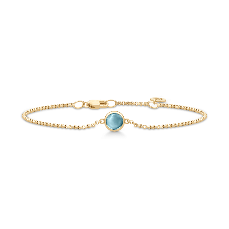 Primini Armbånd i Isblå - Elegance fra Julie Sandlau