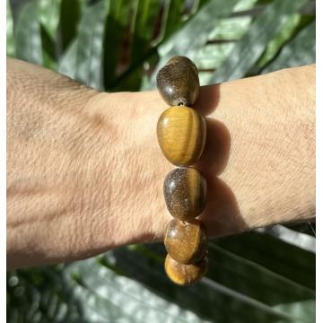 Tigerøje Armbånd - Styrke og Klarhed i Én!