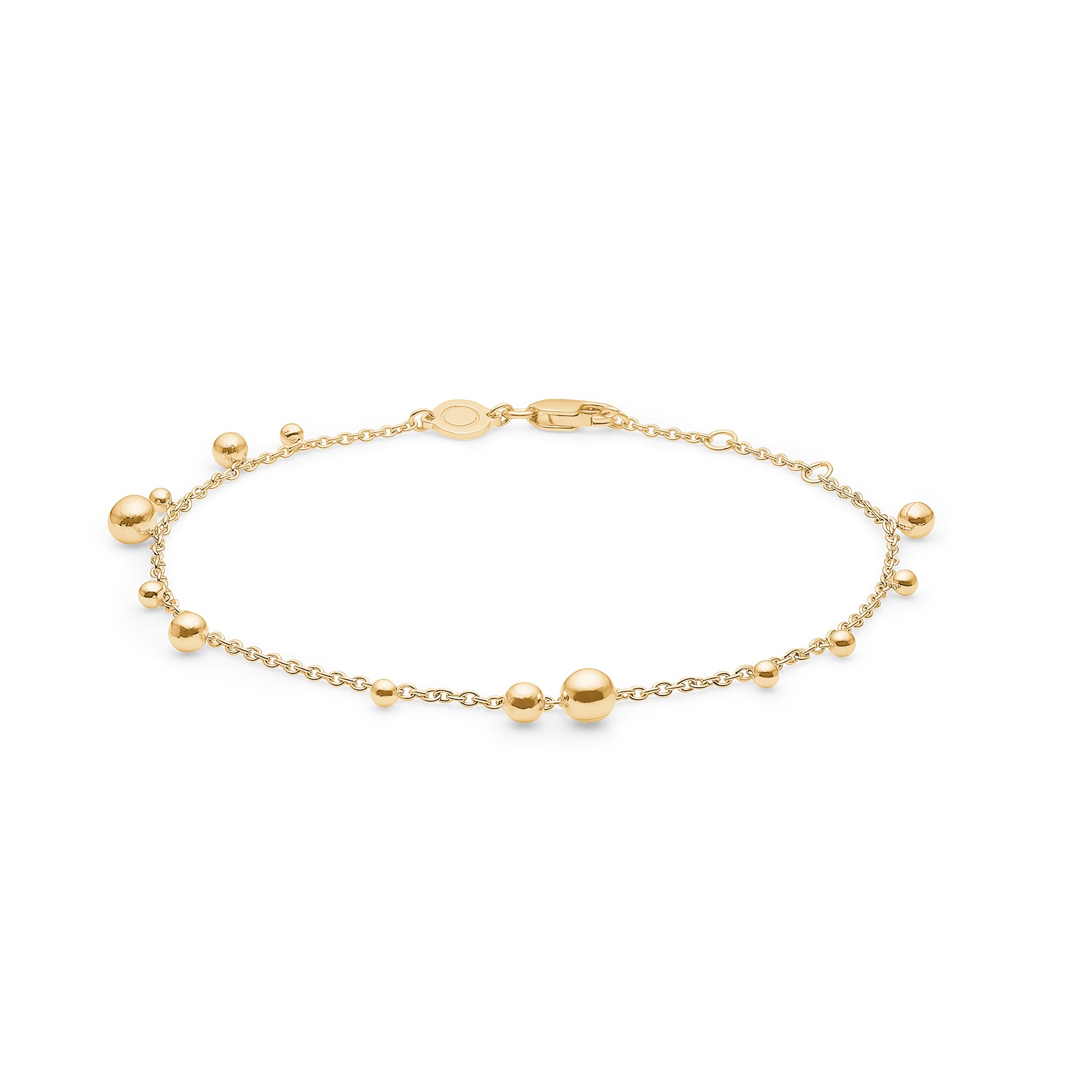 Mads Bubbles 14kt Armbånd Med Kugler 1550166 - Mads Z Armbånd  - 1233690189581