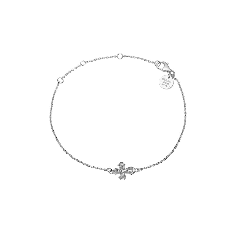 Byaagaard Sølv Armbånd Med Dagmarkors 1601 S01 - Aagaard Armbånd  - 1233690200262