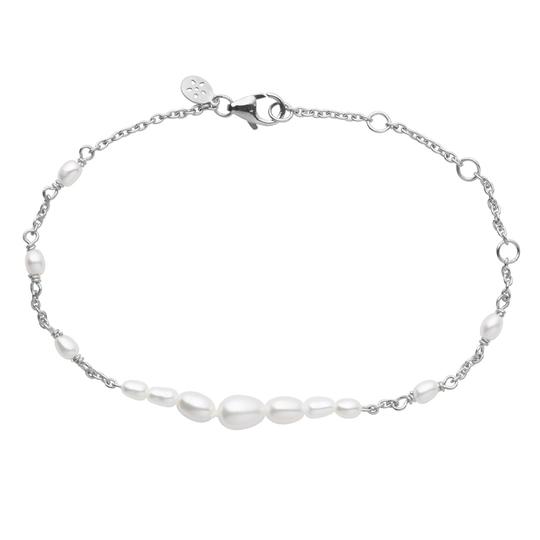 Aura Sterling Sølv Armbånd Fra Bybiehl Med Ferskvandsperler - By Biehl Armbånd  - 1244440527959