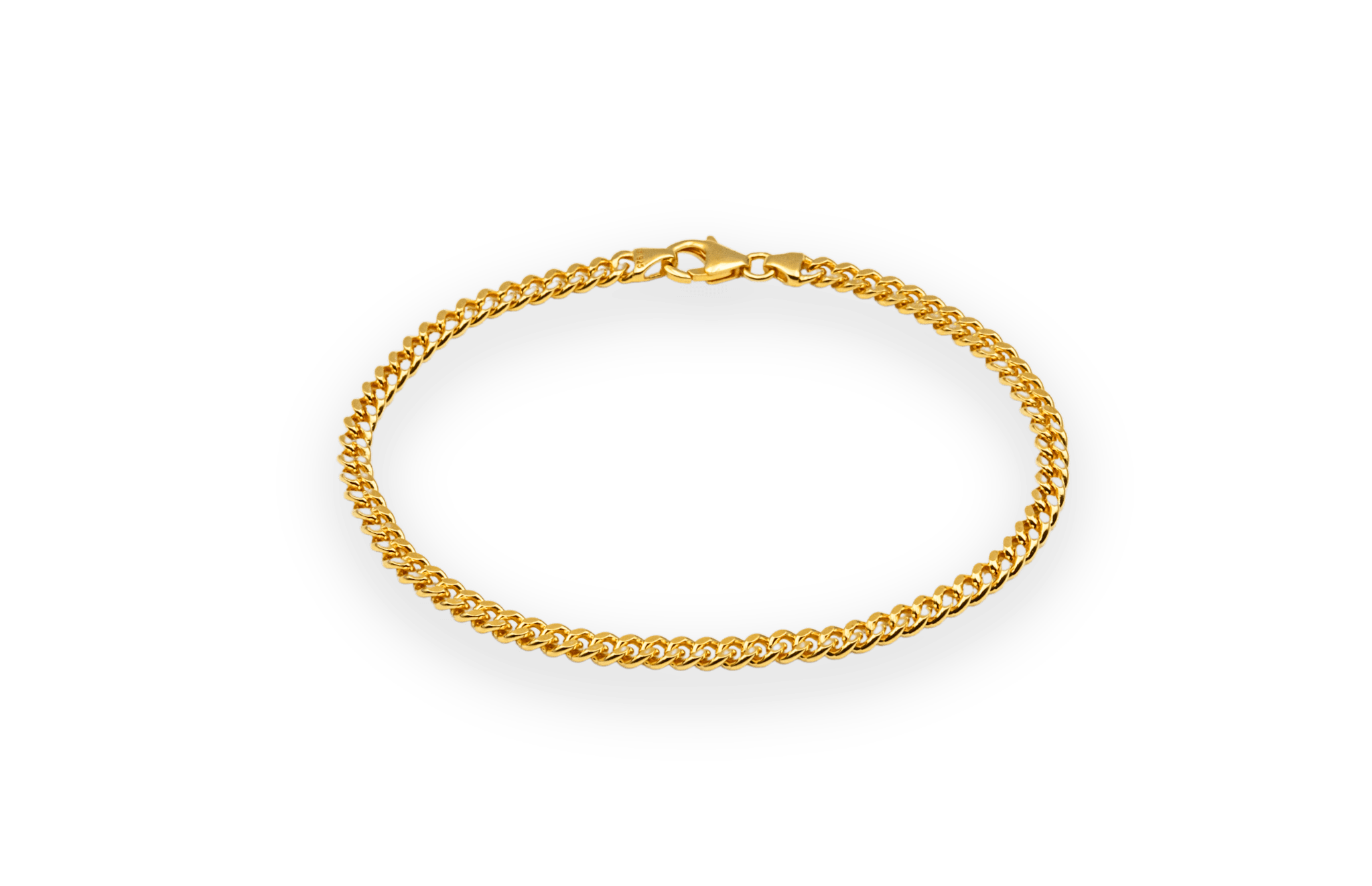 Guld Curb Bracelet - Ix Studios Armbånd  - 5714534000584