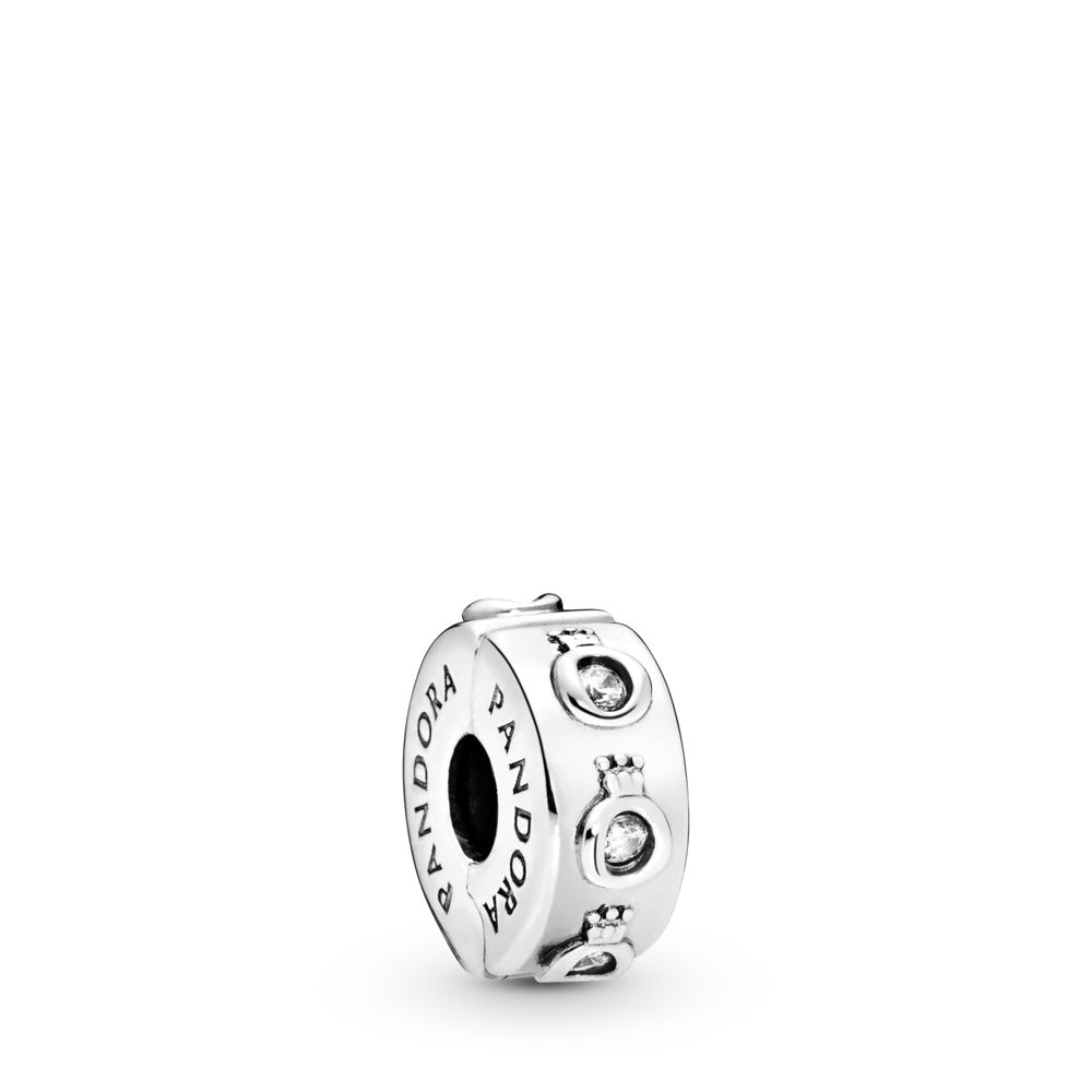 Pandora Charms 798326cz Crown Sparkling Sølv Charm - Pandora Armbånd  - 1233690083650