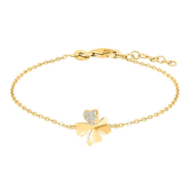 Joanli Nor Karat Guldbelagt Firkøver Armbånd 80451135900 - Joanli Nor Armbånd  - 1233690222172