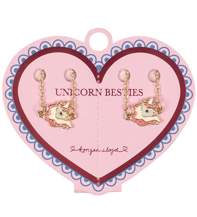 Metallic Konges Sløjd Armbånd Pak Unicorn Veninde Armbånd Guld - Konges Sløjd Armbånd  - 5715681042755