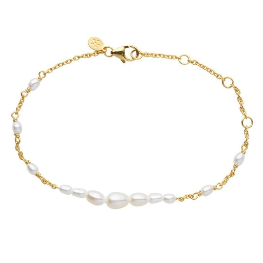 Bybiehl Aura Flow Armbånd Forgyldt Sølv 3902wp - Bybiehl Armbånd  - 1233690136790