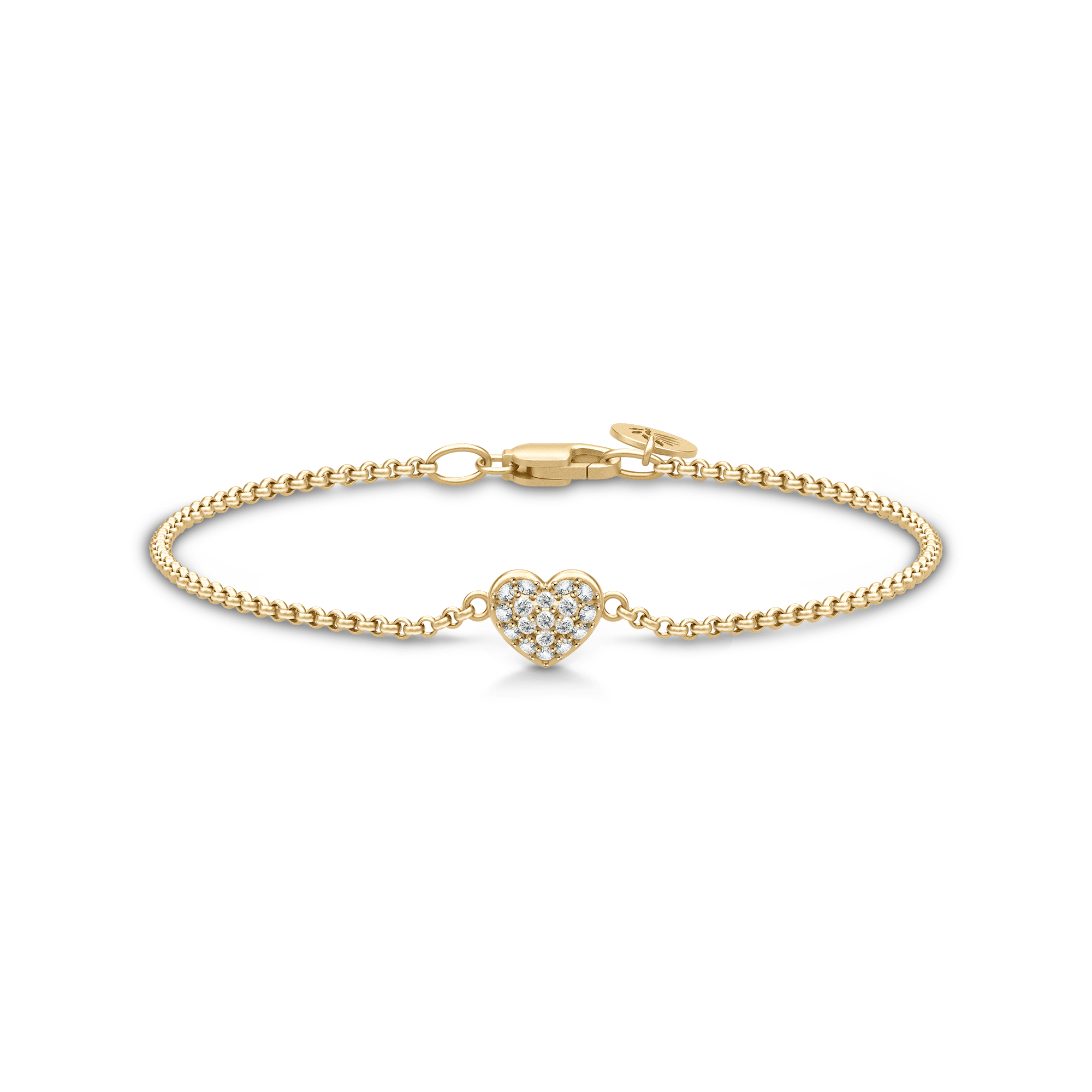 Clear Pure Heart Bracelet - Julie Sandlau Armbånd  - 5704465093212