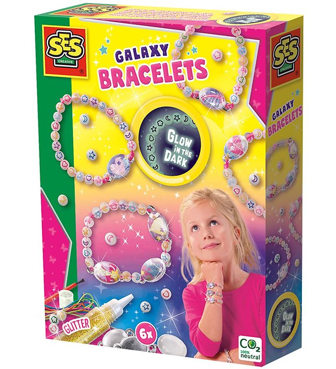 Ses Creative Selvlysende Armbånd Galaxy - Ses Creative Armbånd  - 8710341147617