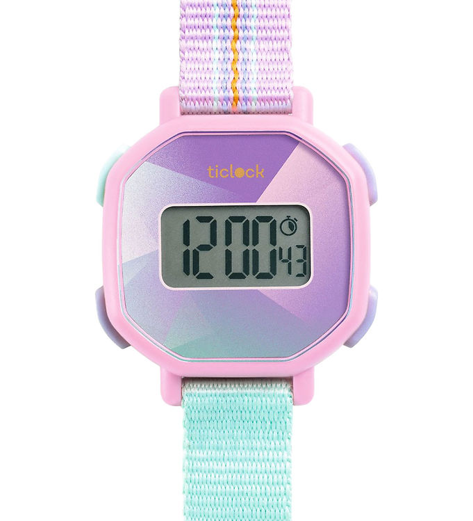 Lilla Djeco Armbåndsur Purple Prisma - Djeco Armbånd  - 3070900004528