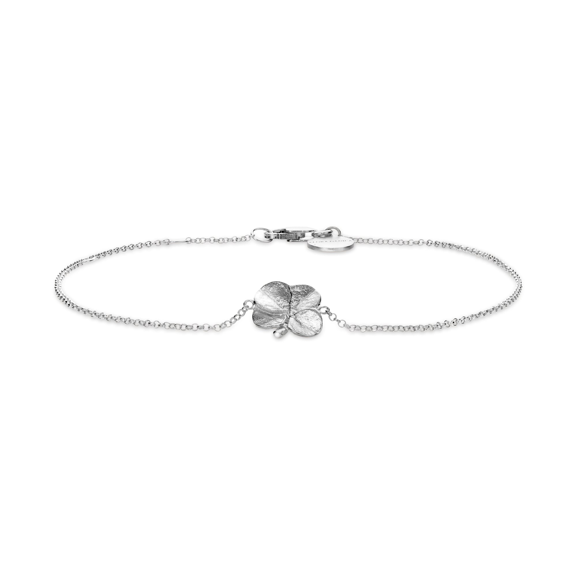 Flora Danica Firkløver Armbånd Sterling Sølv Flc - Flora Danica Armbånd  - 1233690222707