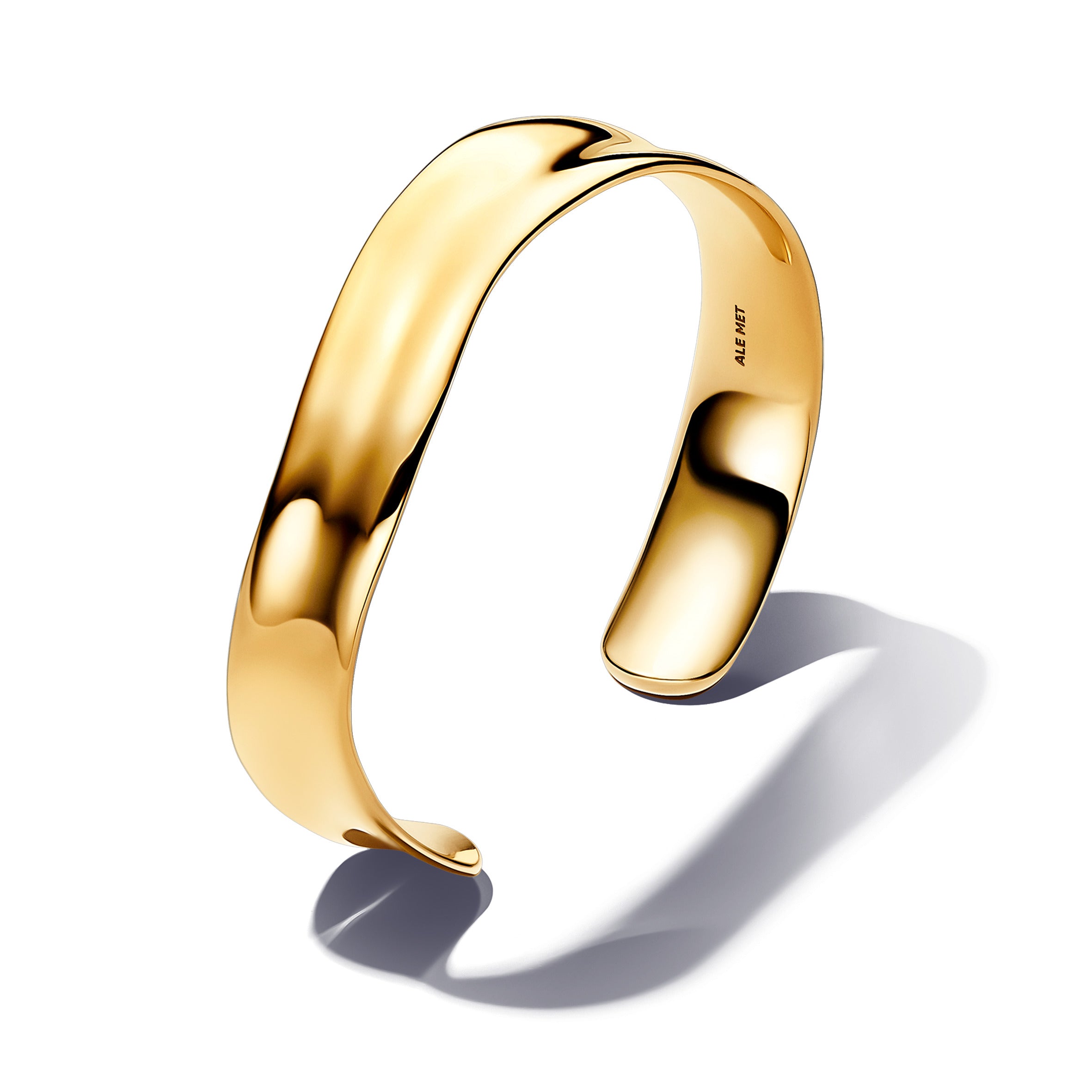 Pandora Essence Armring Guldbelagt Organisk Formet 563302c00 - Pandora Armbånd  - 1233690234199