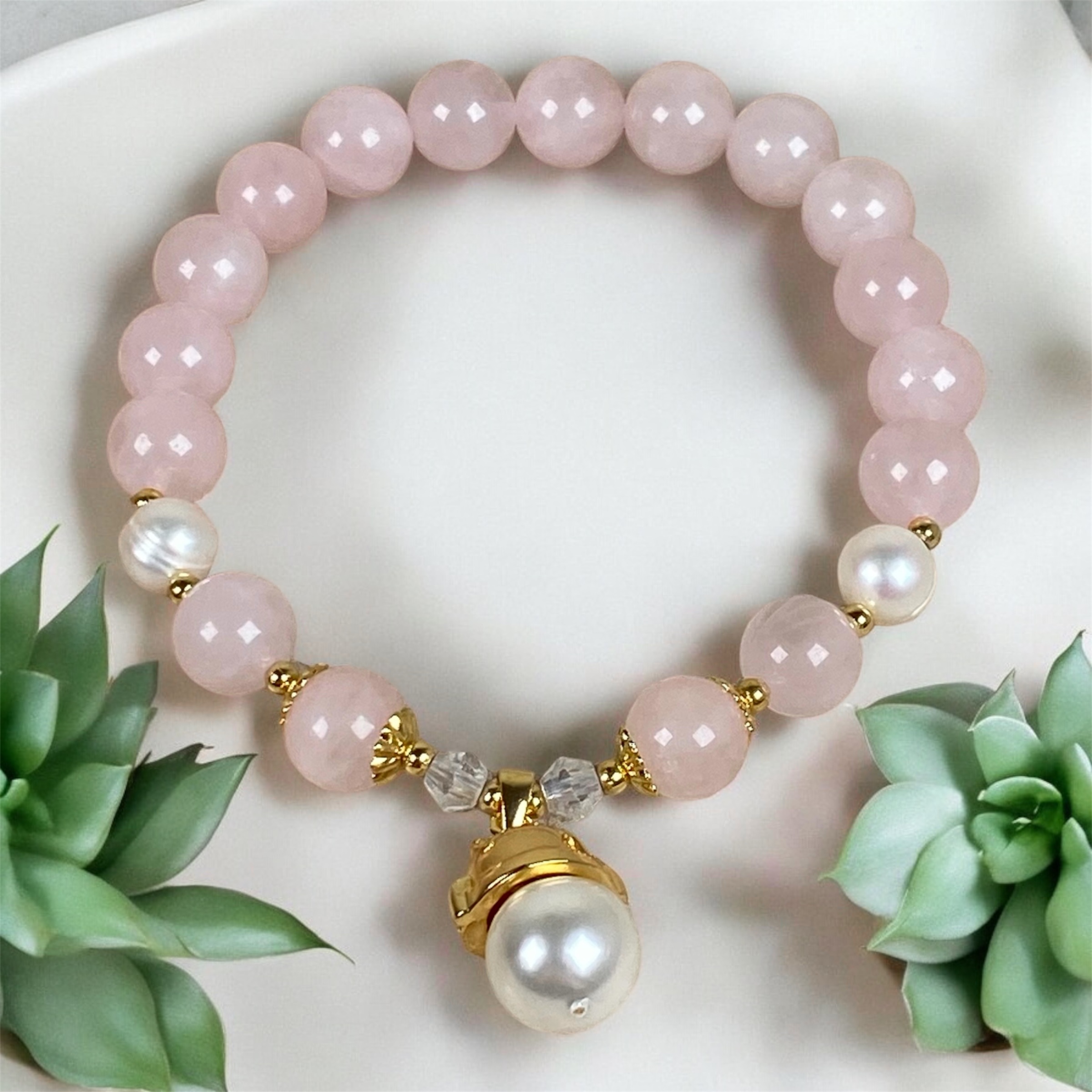 Aquamarin Armbånd Vedhæng - Aquamarin Armbånd