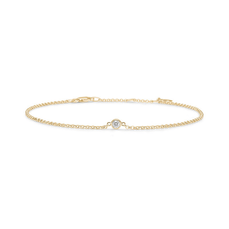 Hvid Fina Bracelet Top Wesselton Diamond - Armbånd  - 5704465118625