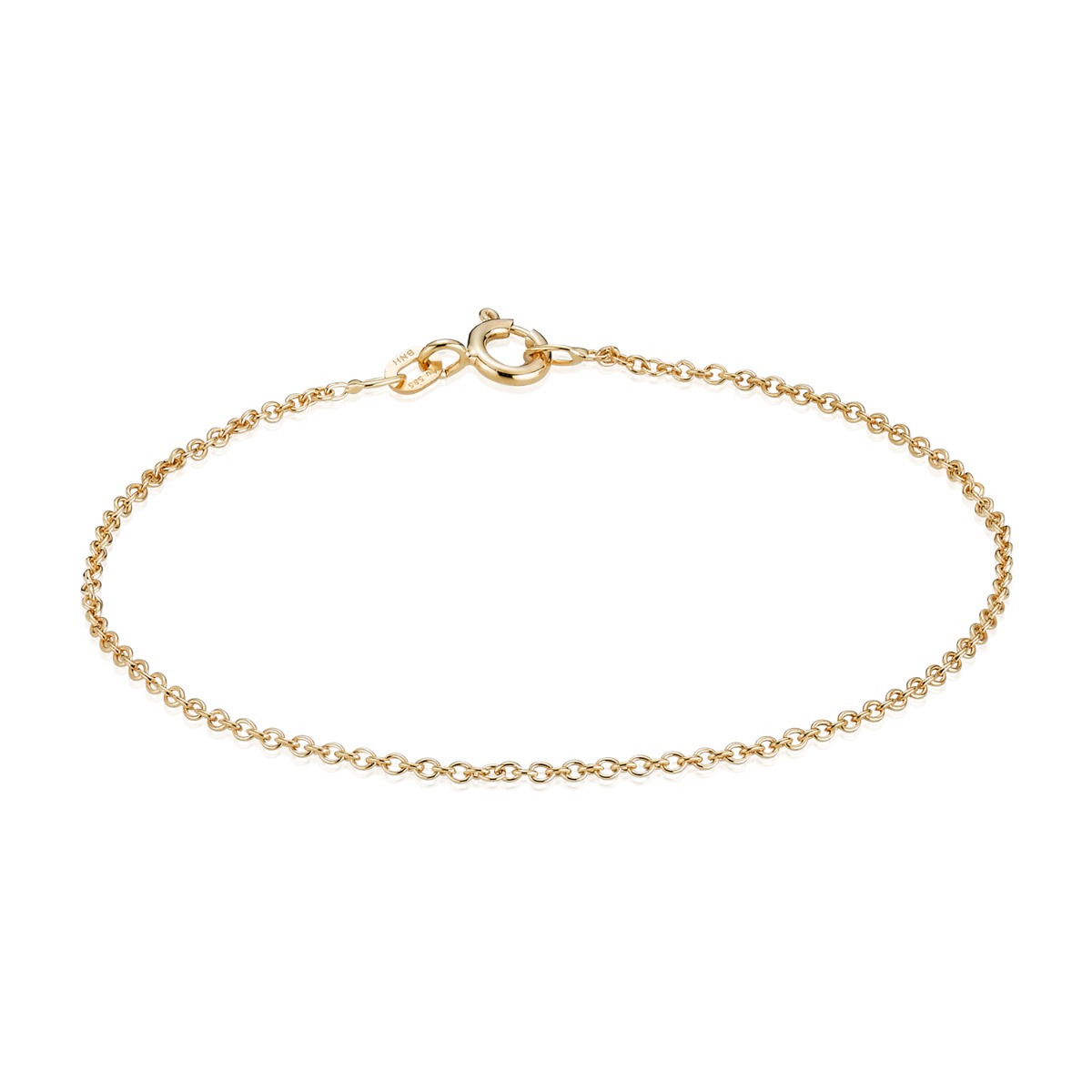 Anker Rund Karat Guld Armbånd Fra Bnh Ar14060 - Bnh Armbånd