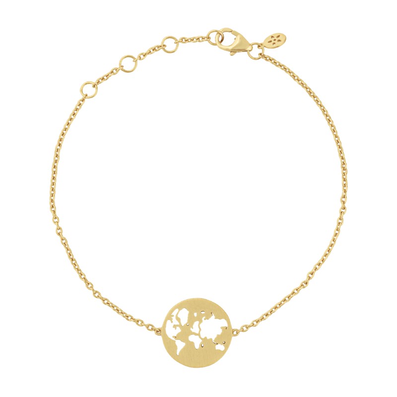 Bybiehl Armbånd Beautiful World Armbånd Forgyldt Sølv 1601 - Bybiehl Armbånd  - 1233690003511