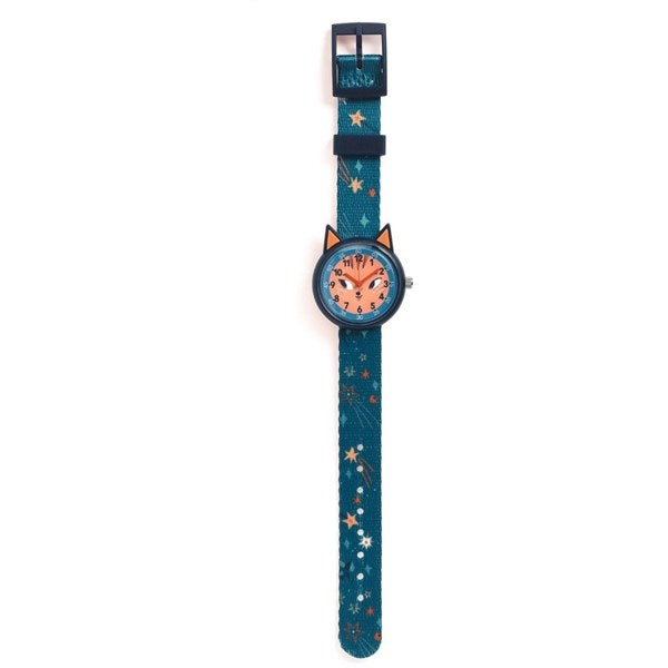 Blå Djeco Armbåndsur Egern - Djeco Armbånd  - 3070900004344
