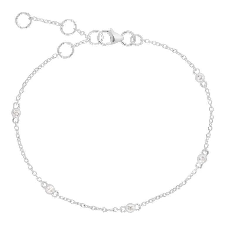 Bykjaergaard Armbånd Bykjærgaard Earth Armbånd Sølv Med Topaser Eabs1173wt - Bykjaergaard Armbånd  - 1233690189338