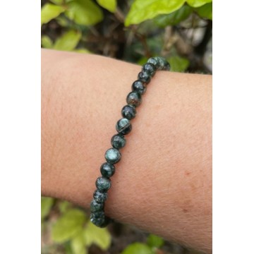 Englesten Serafinit Armbånd 4mm Krystaller Sten Div Godkarmashop - Steindesign Armbånd