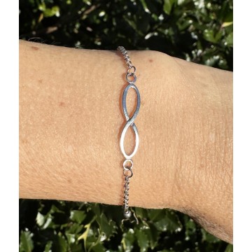 Armbånd Med Uendelighedstegn Sølv Armbånd Symboler Godkarmashop - Claro Armbånd