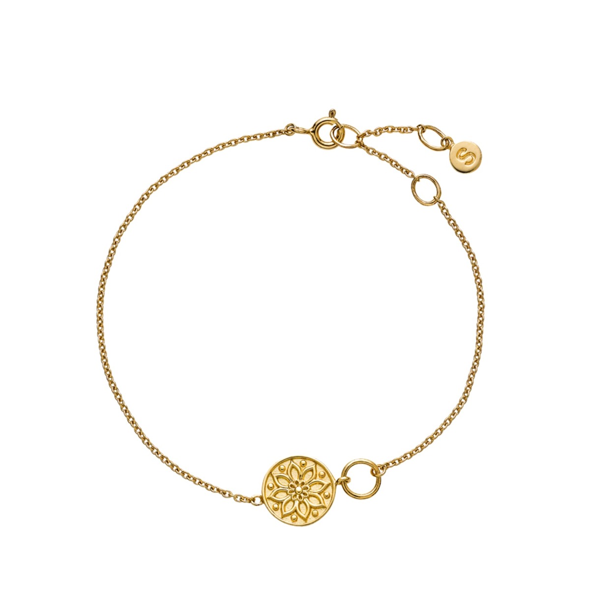 Forgyldt Sølv Armbånd Fra Izabel Camille A3126gs - Izabel Camille Armbånd  - 5710143082805