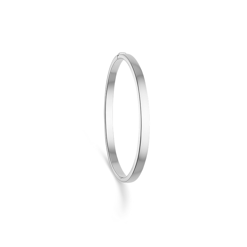 Randers Sølv Sølv Armring Glat 7mm 161519 - Randers Sølv Armbånd  - 1233690154367
