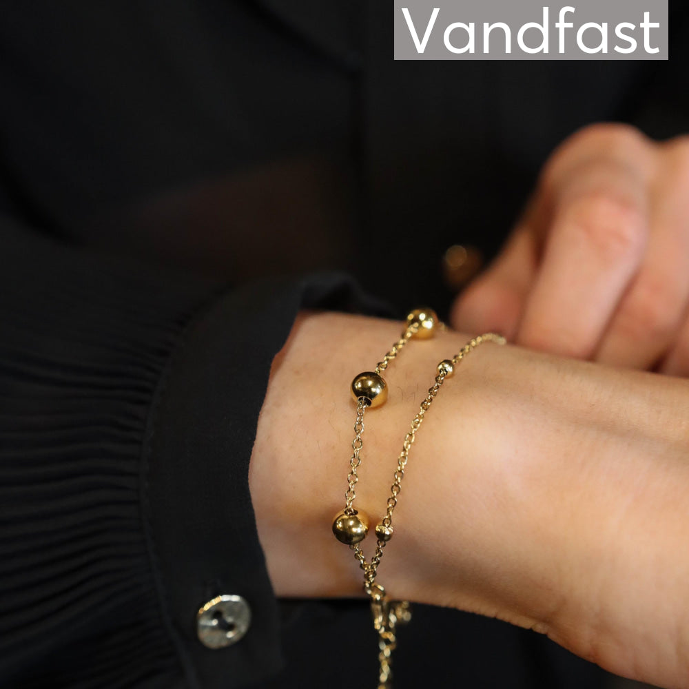 Annebrauner Ball Mix Bracelet - Cab Armbånd  - 5714727014329