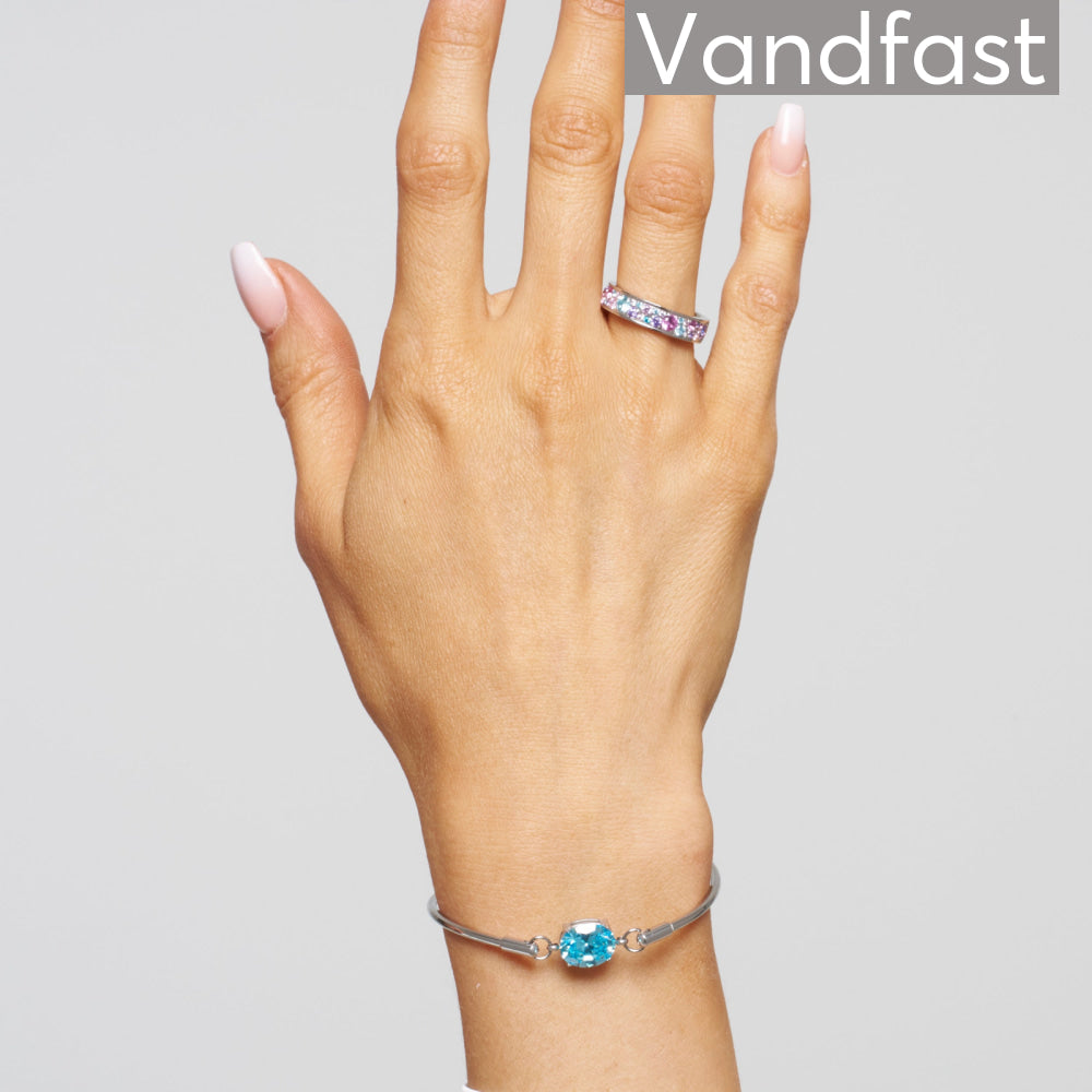 Annebrauner Flora Bracelet Aquamarine - Cab Armbånd  - 2003105866913