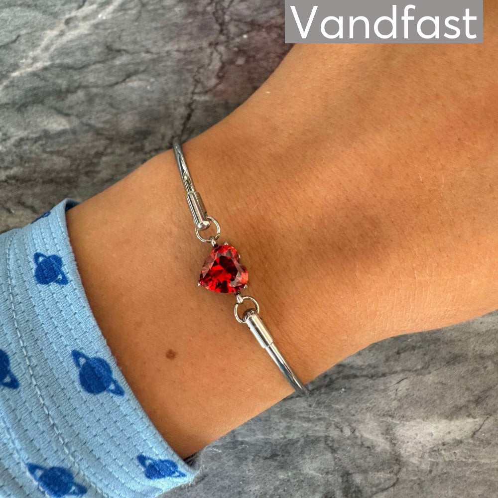 Annebrauner Romance Bracelet Red - Cab Armbånd  - 2003403728036