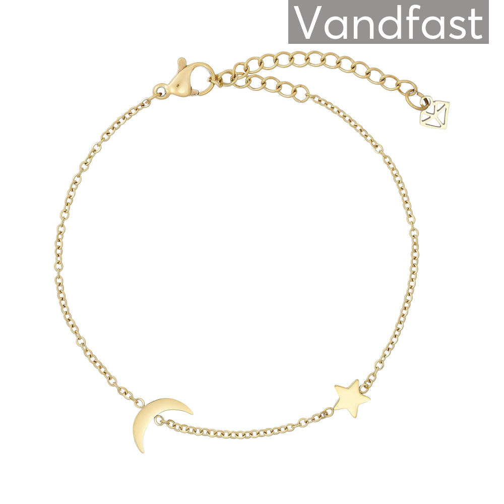 Annebrauner Star & Moon Bracelet - Bella Armbånd  - 2004899920034
