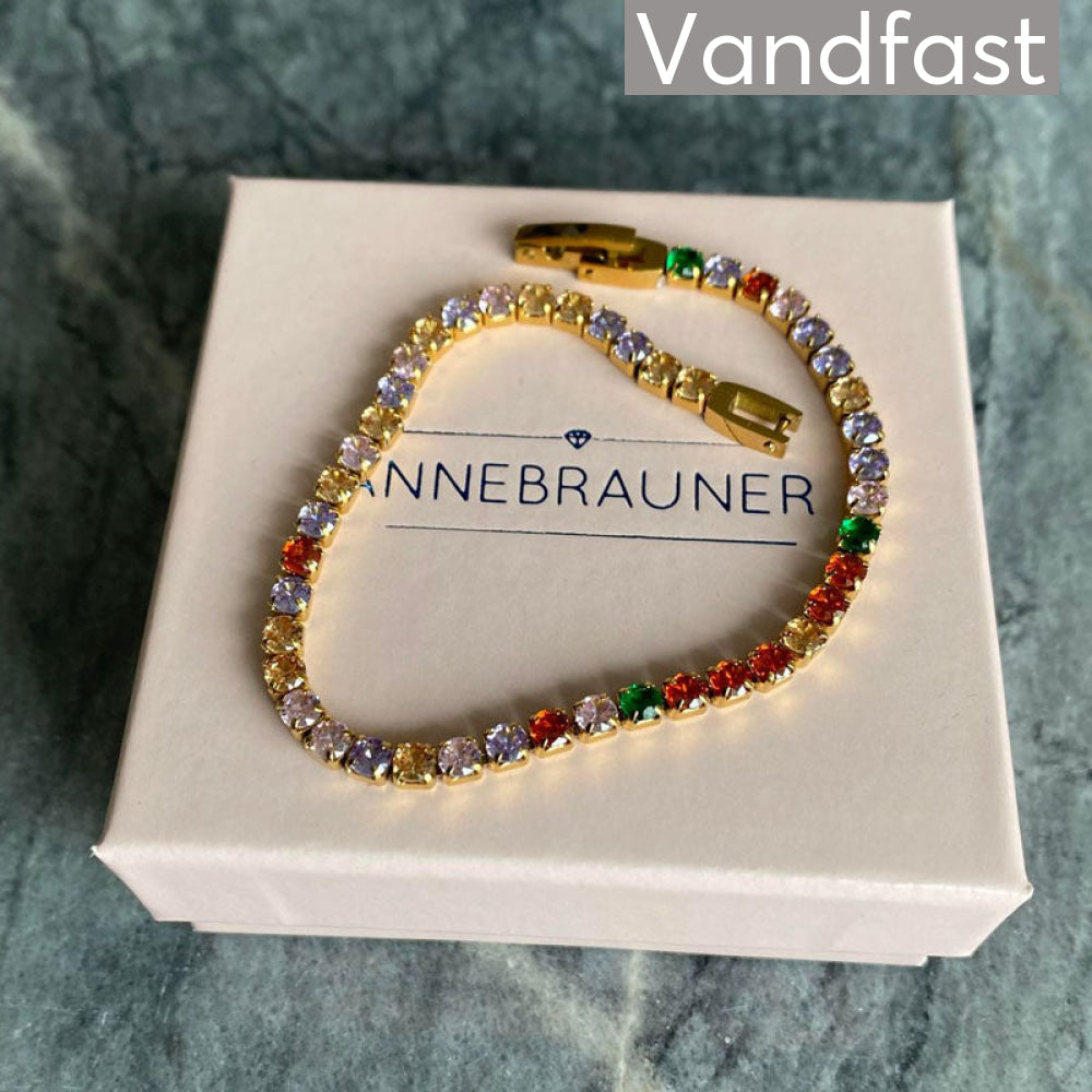 Annebrauner Tennis Texas Bracelet - Bella Armbånd  - 2002821420195